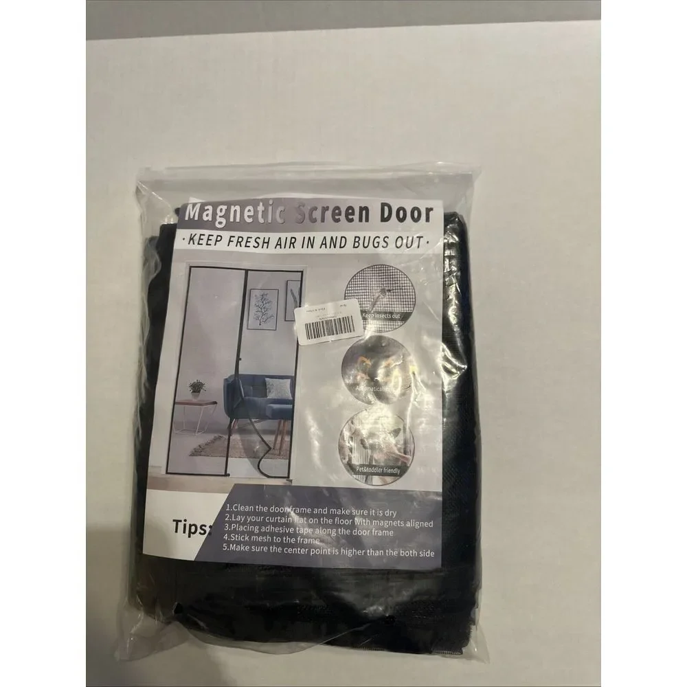 Magnetic screen door mesh-Fits‎ Doors 80